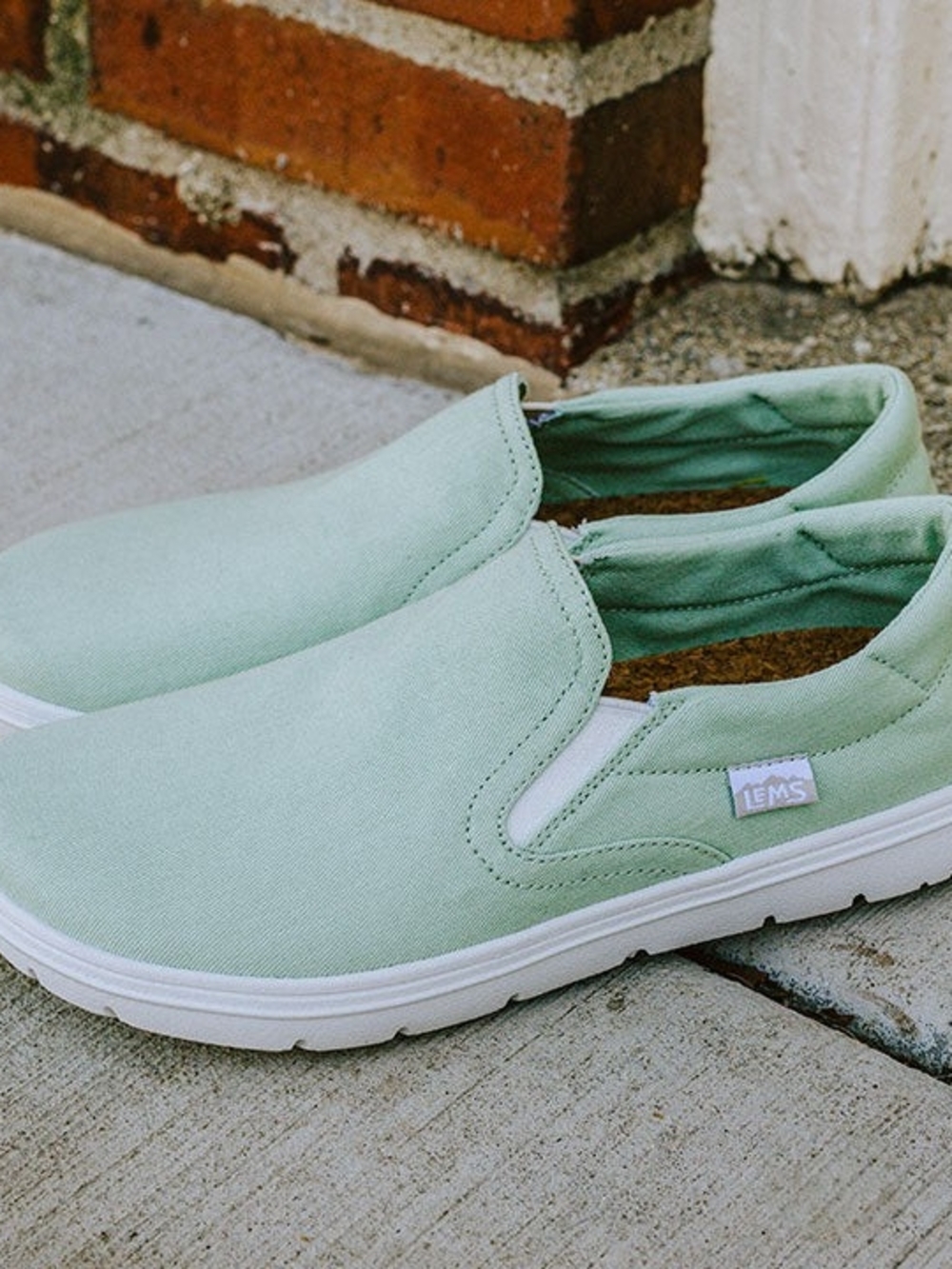 Women's Lems Laguna Canvas Loafer In Seafoam